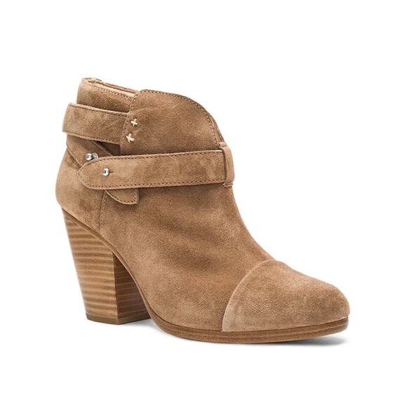 Rag & Bone Harrow Suede Boot Camel Size 8 - Picture 1 of 6